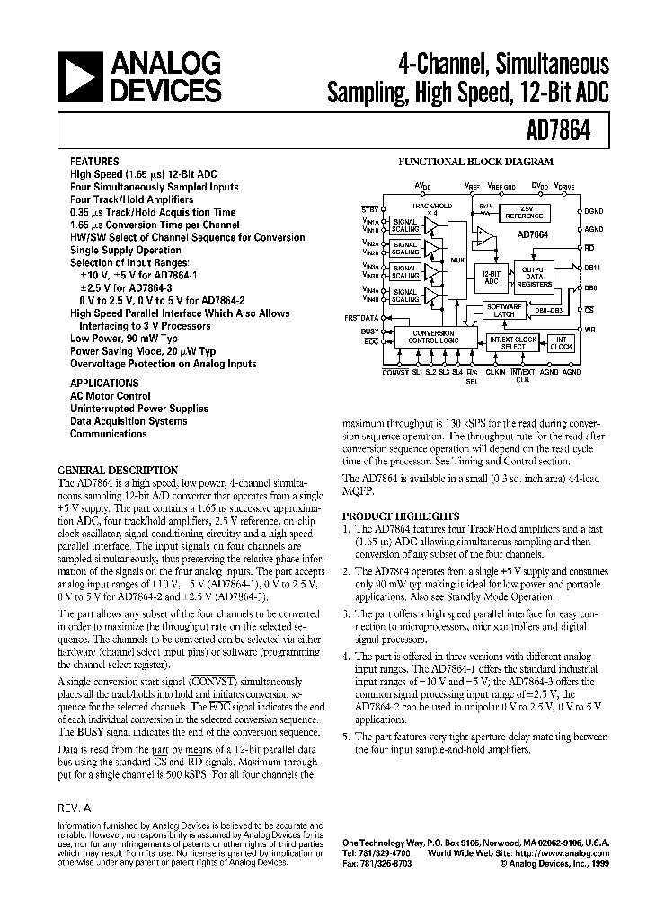 AD7864_198945.PDF Datasheet