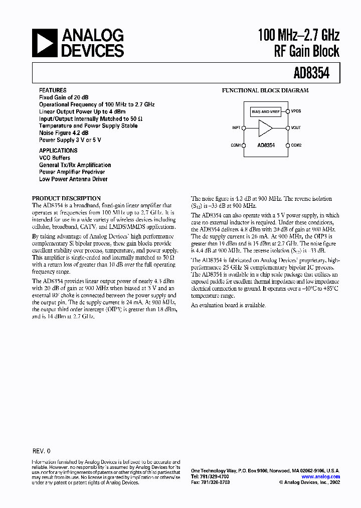 AD8354_202826.PDF Datasheet