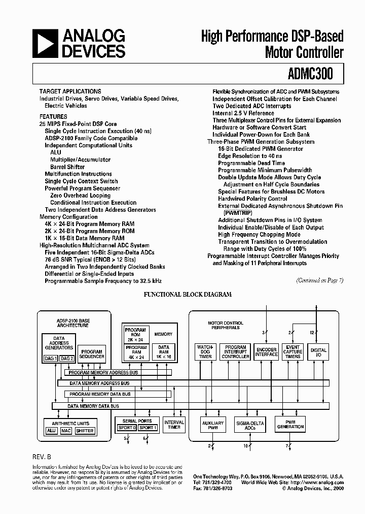 ADMC300_346823.PDF Datasheet