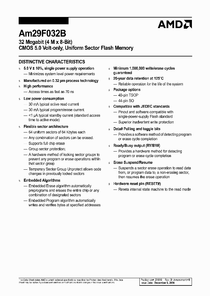 AM29F032B_202990.PDF Datasheet