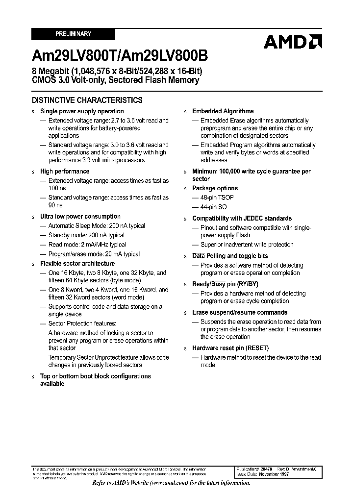 AM29LV800B-100_8133.PDF Datasheet