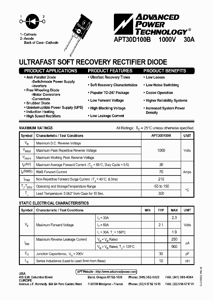 APT30D100B_355598.PDF Datasheet