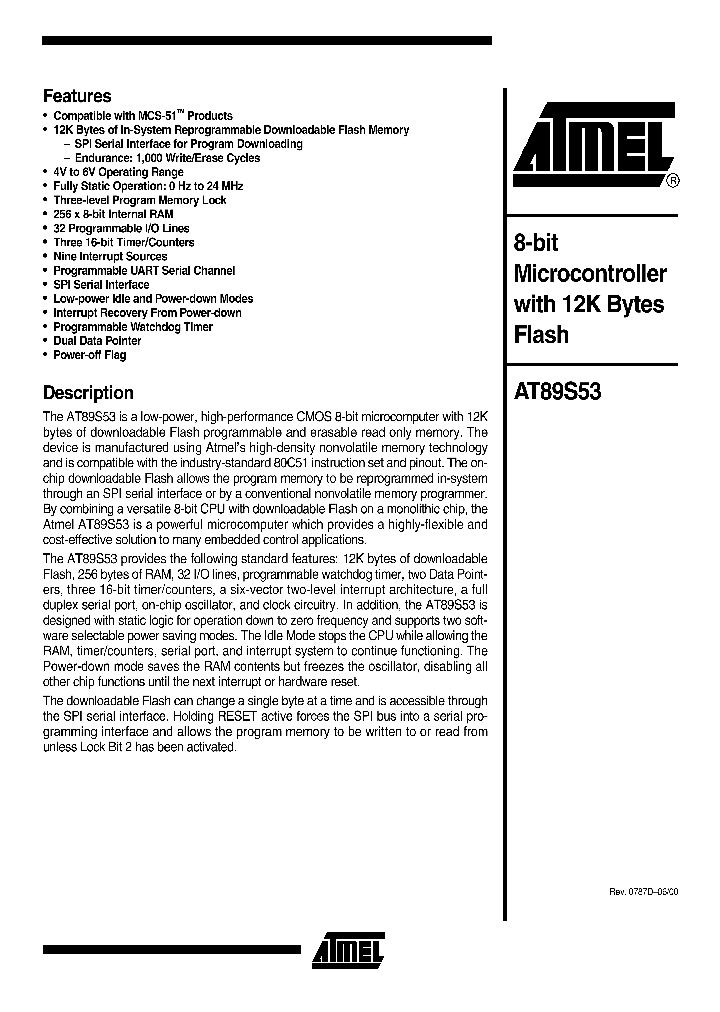 AT89S53NBSP_338121.PDF Datasheet