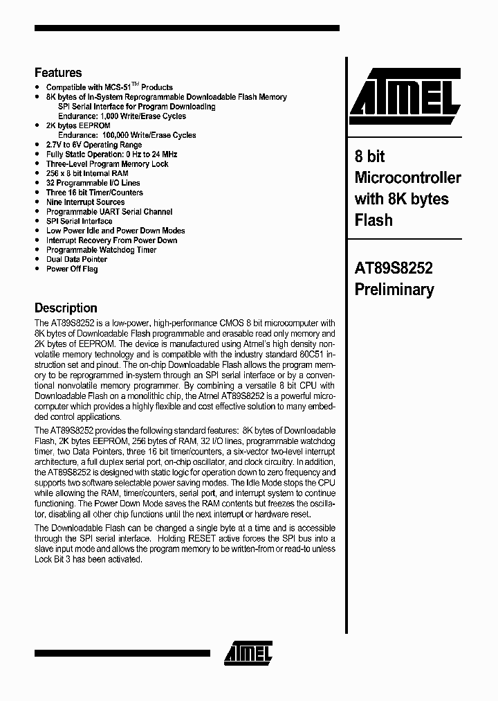 AT89S8252NBSP_346865.PDF Datasheet