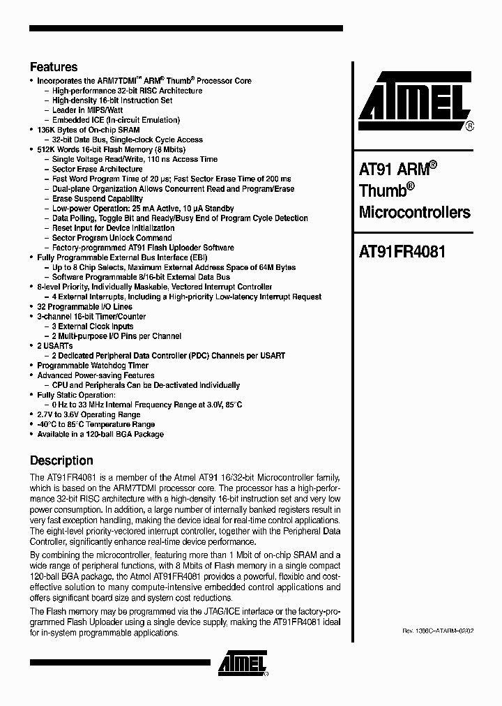 AT91FR4081NBSP_201745.PDF Datasheet