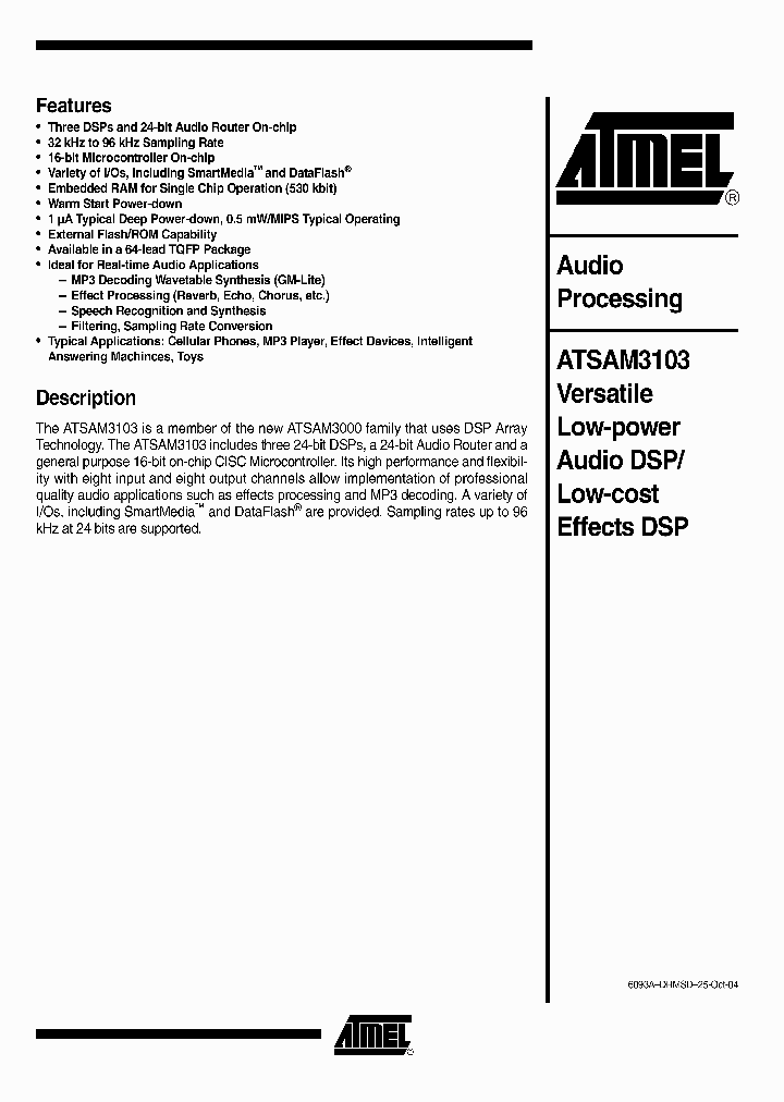 ATSAM3103_321824.PDF Datasheet