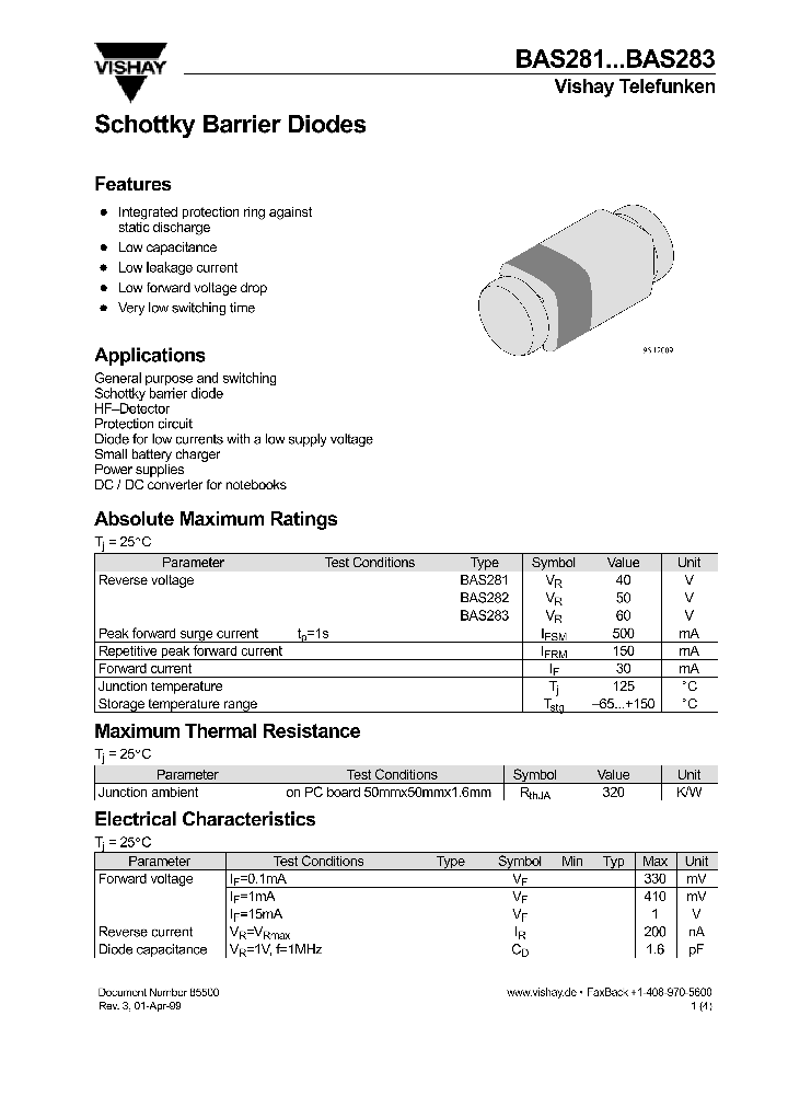 BAS281_41496.PDF Datasheet