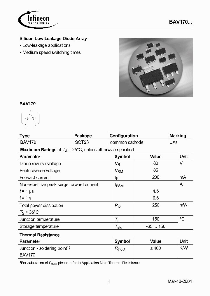 BAV170_358733.PDF Datasheet