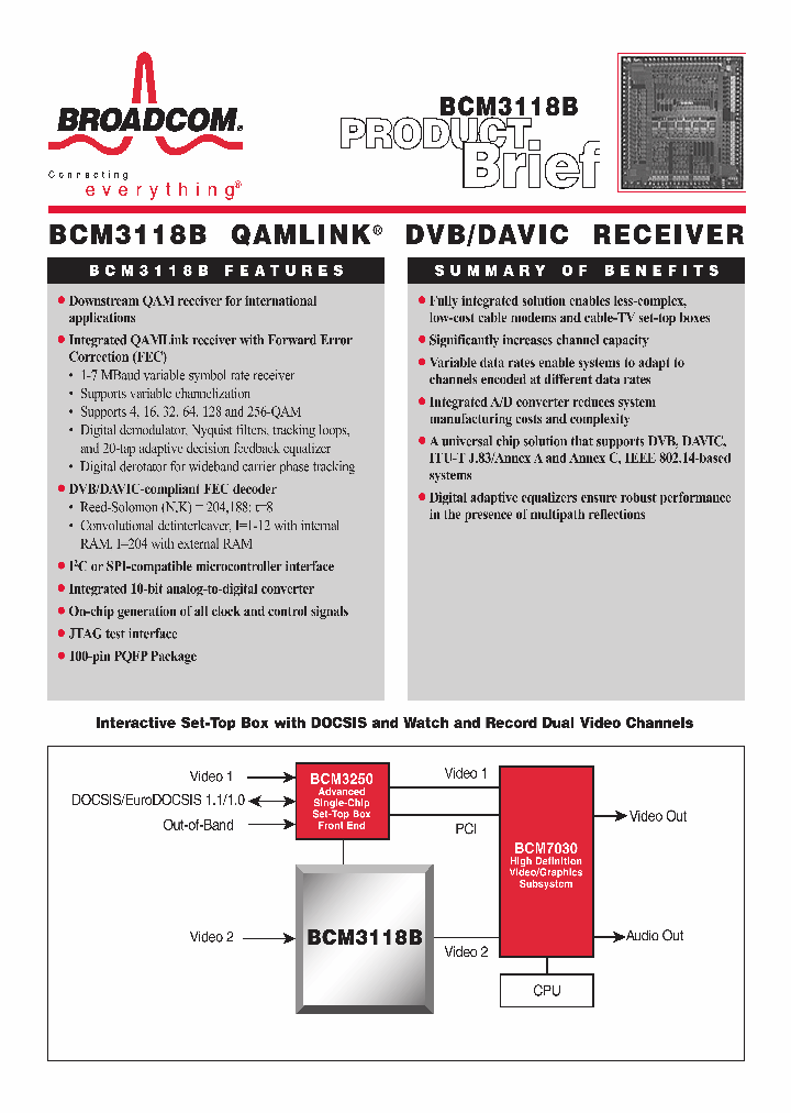 BCM3118B_185165.PDF Datasheet