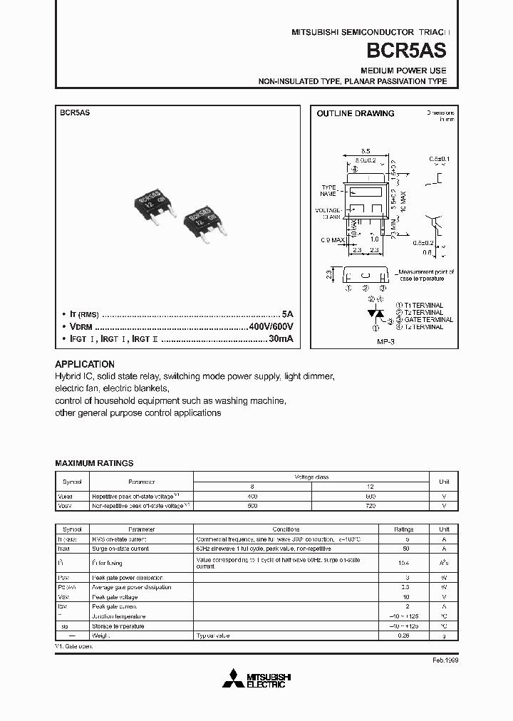 BCR5AS_307526.PDF Datasheet