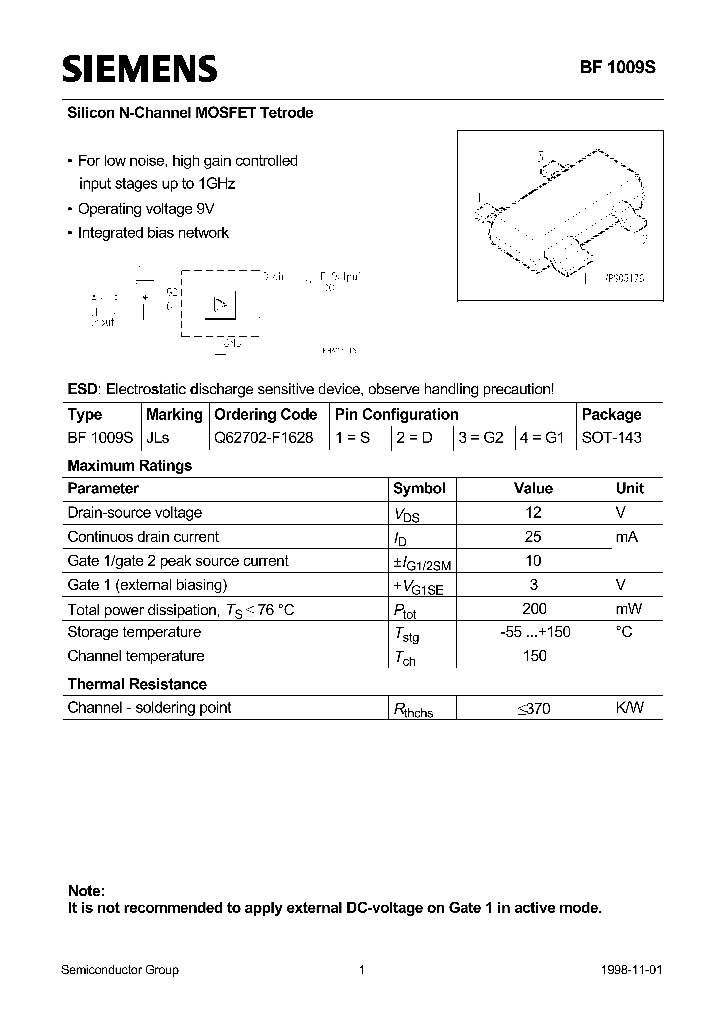 BF1009S_213597.PDF Datasheet