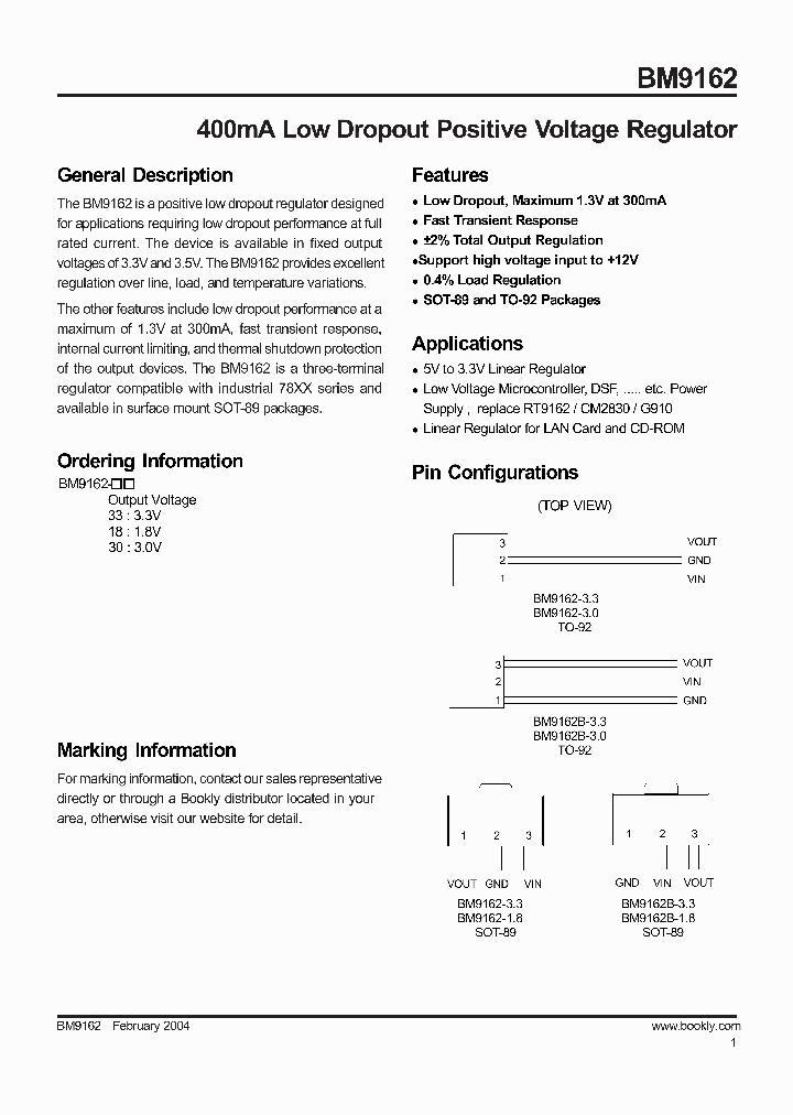 BM9162_386494.PDF Datasheet