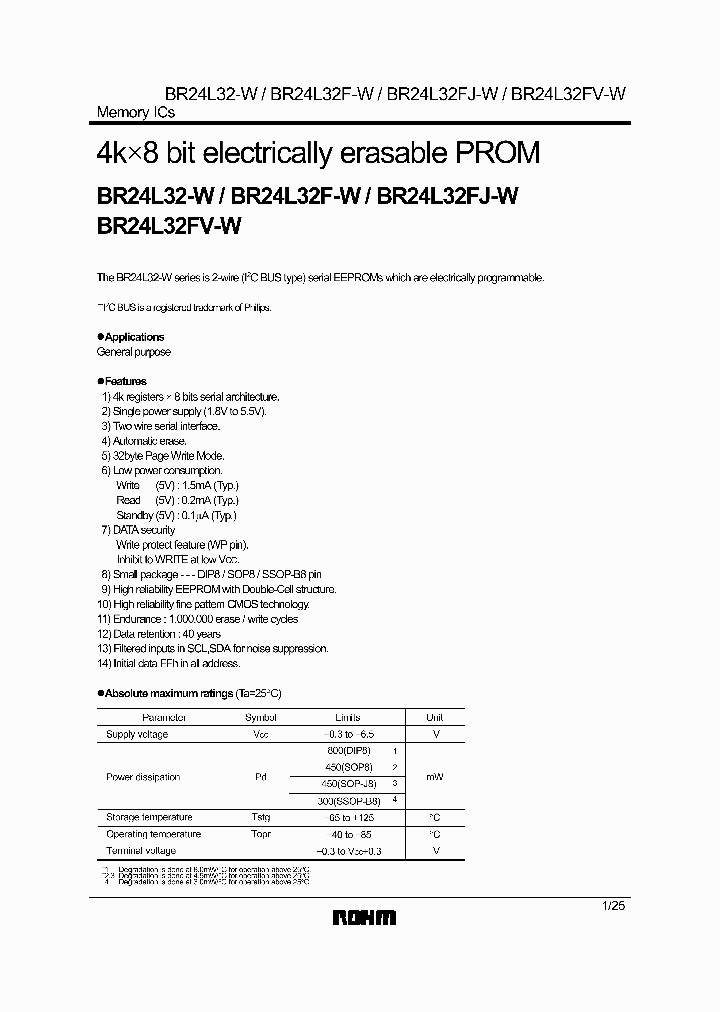 BR24L32_381325.PDF Datasheet