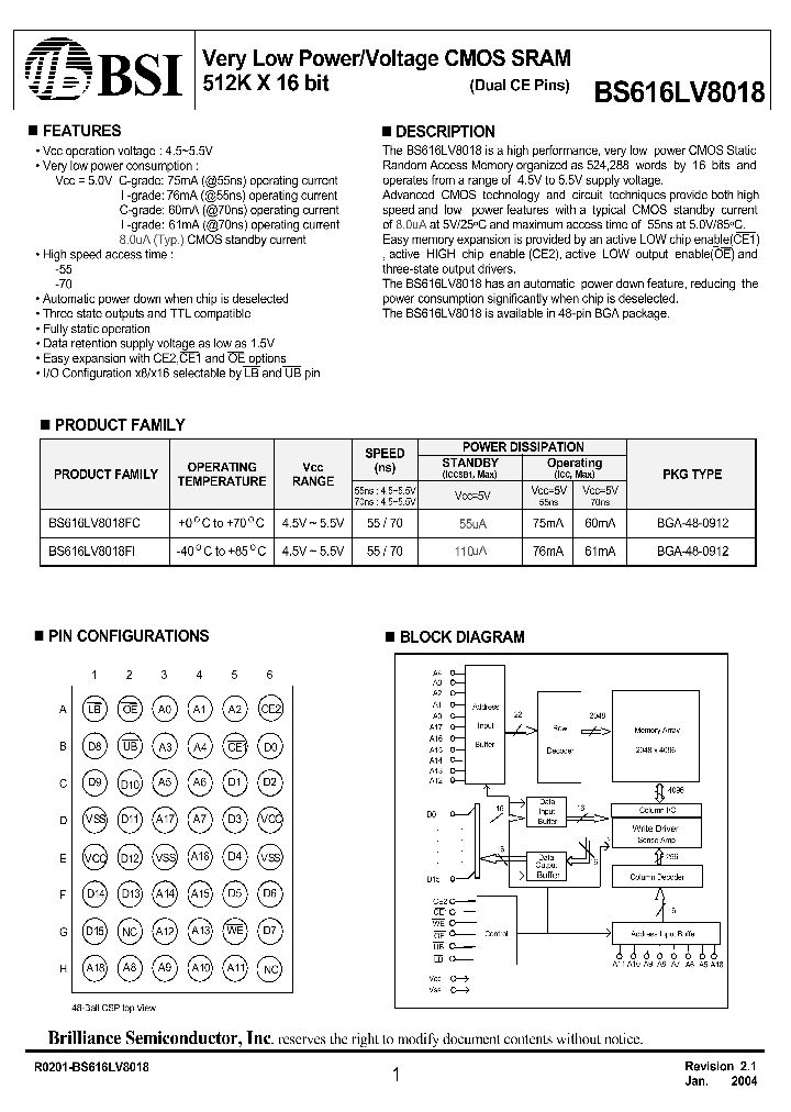 BS616LV8018_356578.PDF Datasheet