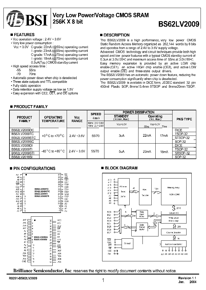 BS62LV2016SI_306696.PDF Datasheet