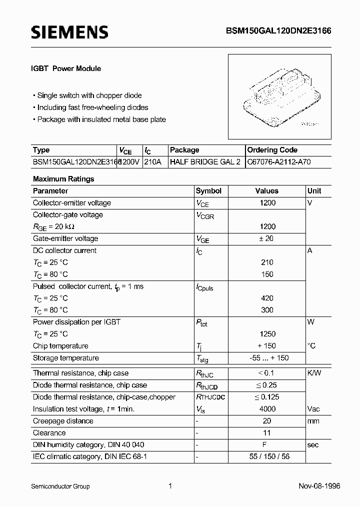 BSM150GAL120DN2E3166_320759.PDF Datasheet