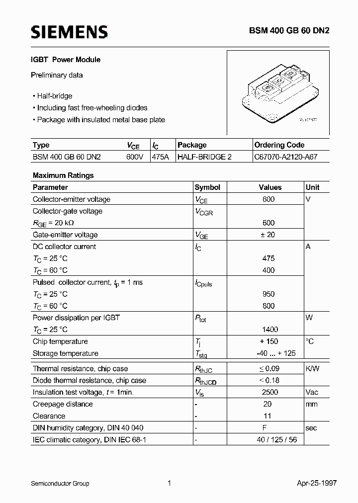 BSM400GB60DN2_316655.PDF Datasheet