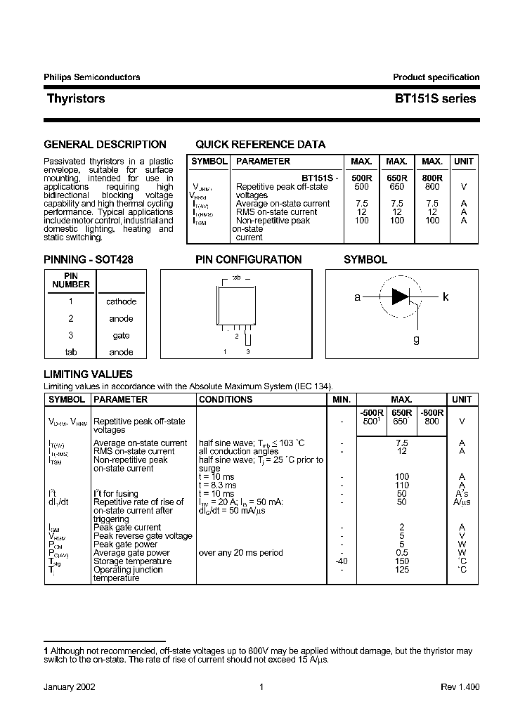 BT151SSERIES_341398.PDF Datasheet
