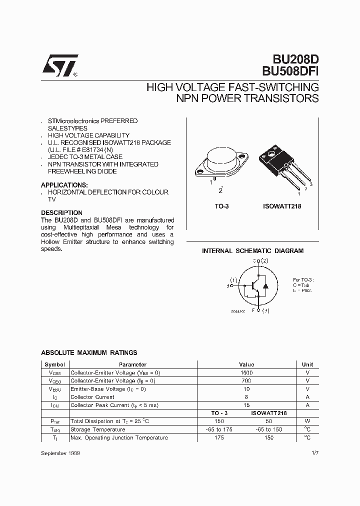 BU508DFI_200821.PDF Datasheet