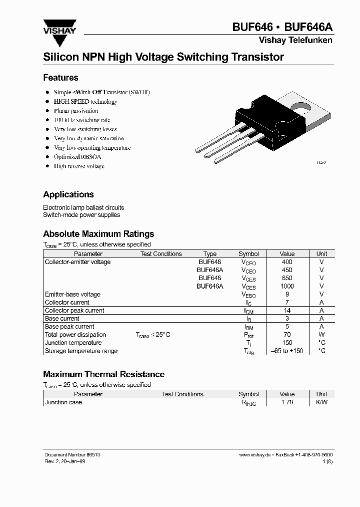 BUF646A_309752.PDF Datasheet