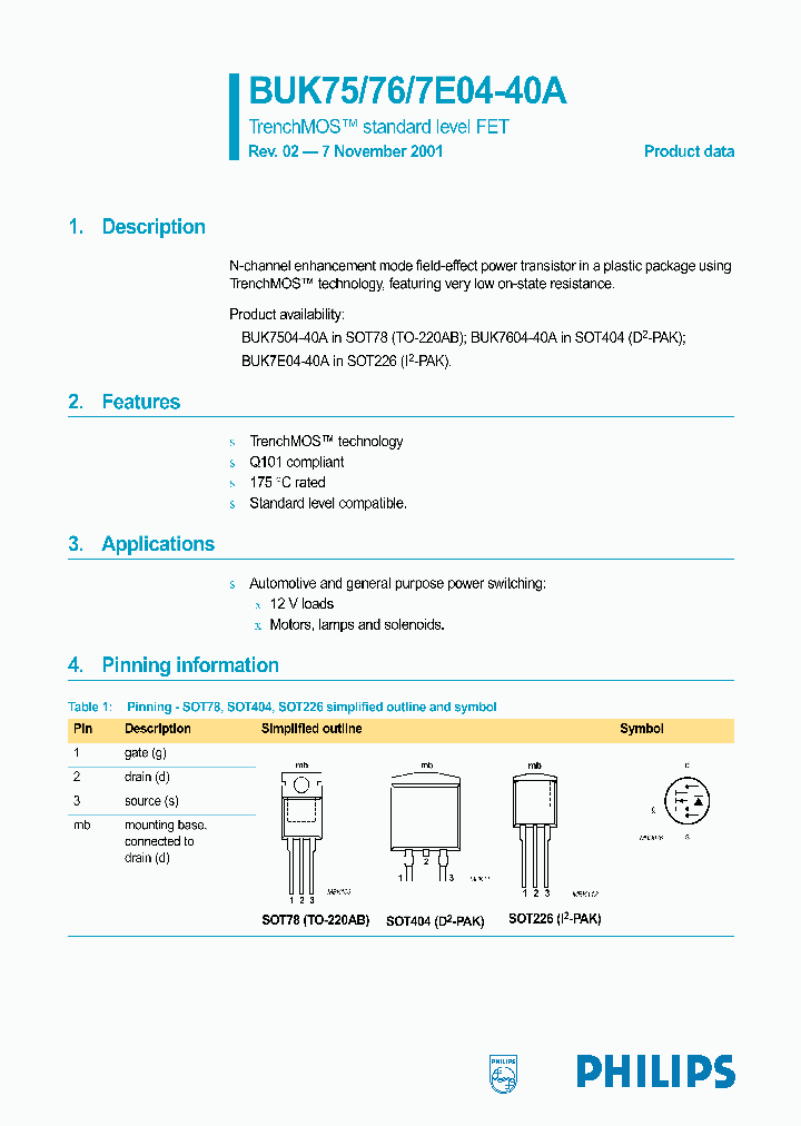 BUK7604-40A_311920.PDF Datasheet