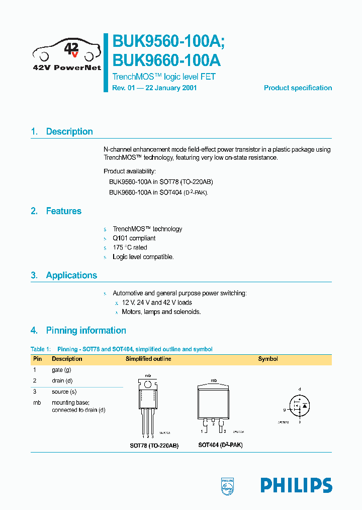 BUK9560-100A_327471.PDF Datasheet