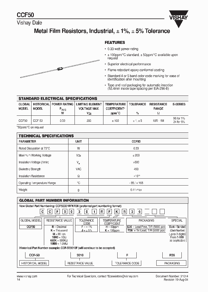 CCF50301RFKR36_307403.PDF Datasheet