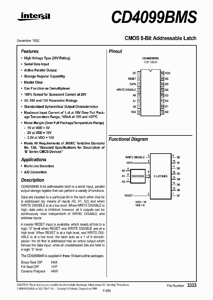 CD4099BMS_127736.PDF Datasheet