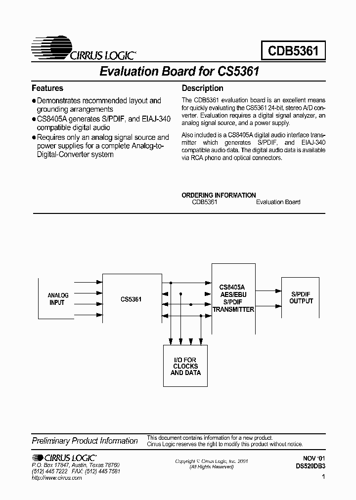 CDB5361_355987.PDF Datasheet