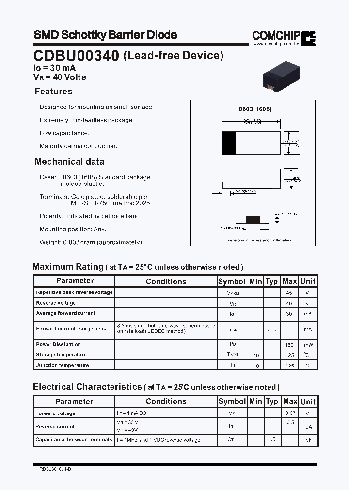 CDBU00340_310682.PDF Datasheet