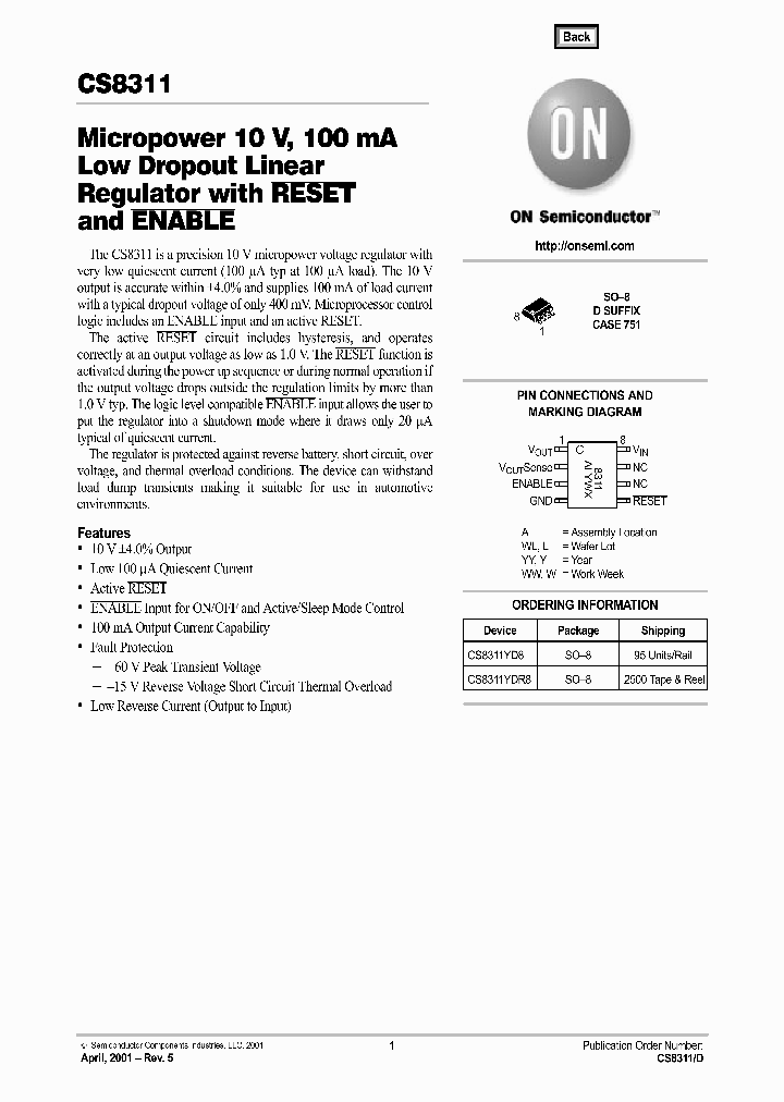 CS8311_349771.PDF Datasheet