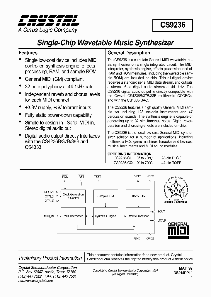 CS9236_180045.PDF Datasheet