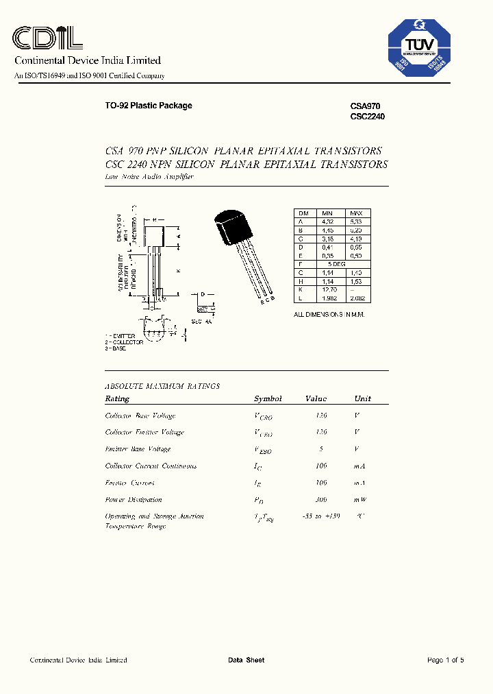 CSC2240_319496.PDF Datasheet