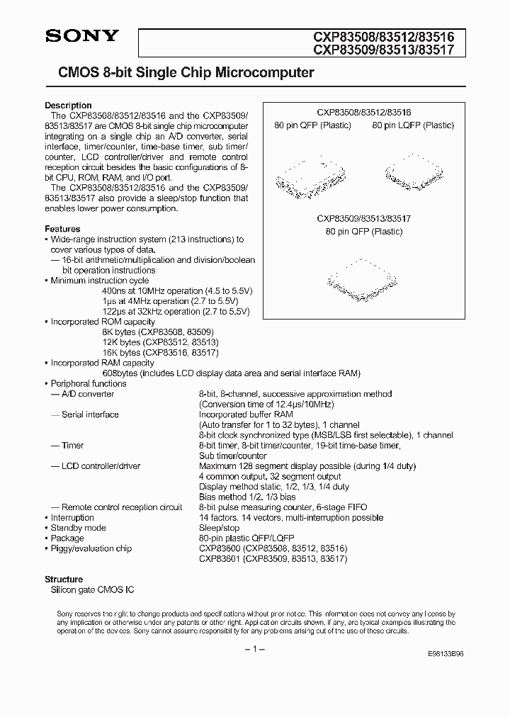 CXP83508_350414.PDF Datasheet