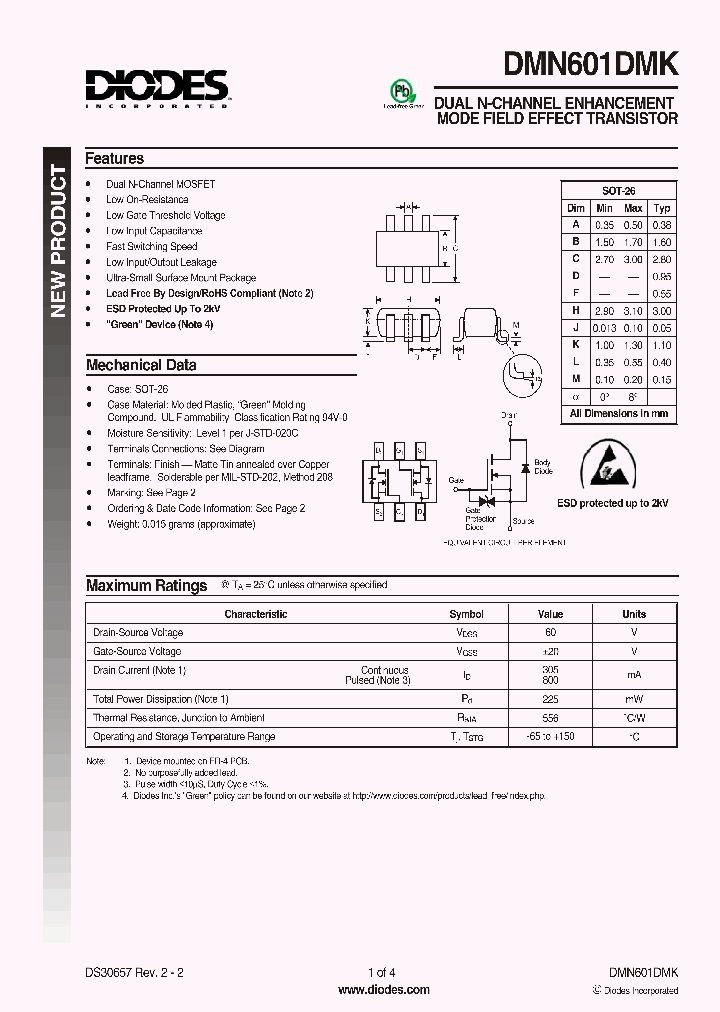 DMN601DMK_358539.PDF Datasheet