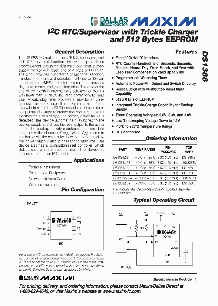 DS1388_279150.PDF Datasheet