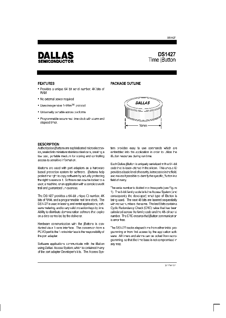 DS1427_355221.PDF Datasheet