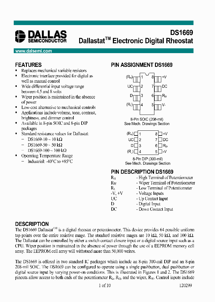DS1669_150260.PDF Datasheet