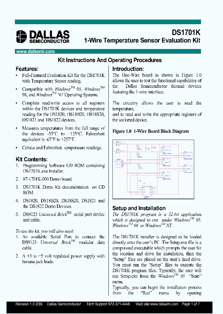 DS1701K_313604.PDF Datasheet