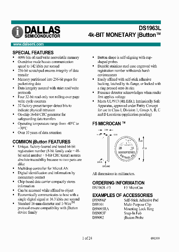 DS1963L_349769.PDF Datasheet