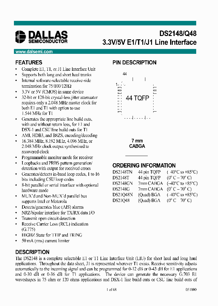DS2148_314389.PDF Datasheet