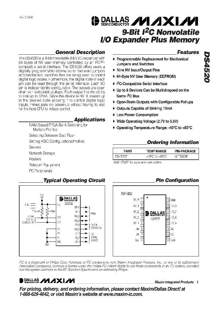 DS4520_314428.PDF Datasheet