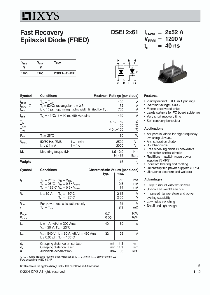 DSEI2X61-12_316116.PDF Datasheet