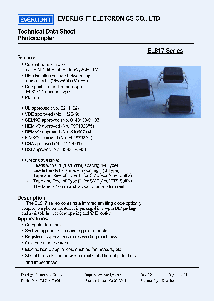 EL817_186292.PDF Datasheet