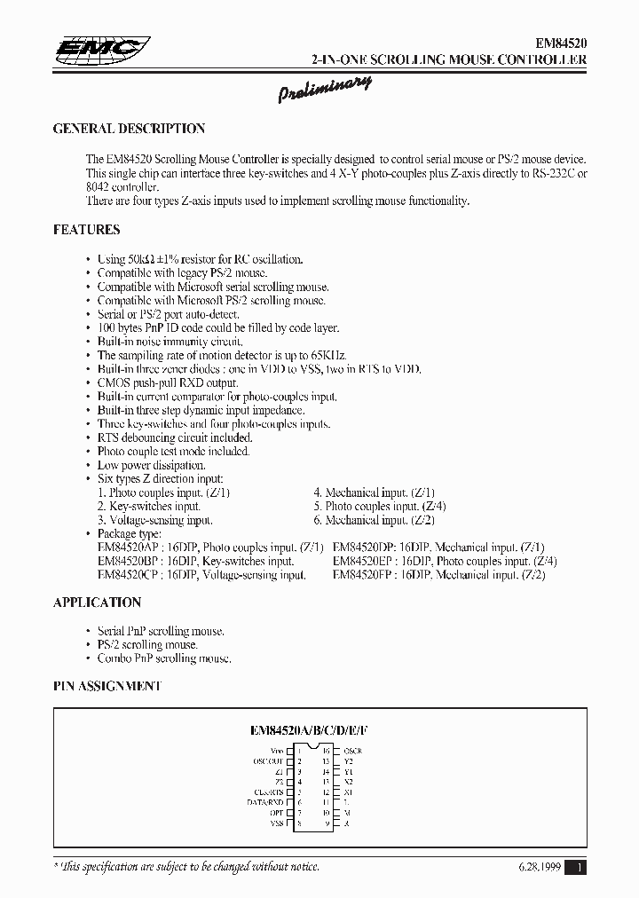 EM84520_312877.PDF Datasheet