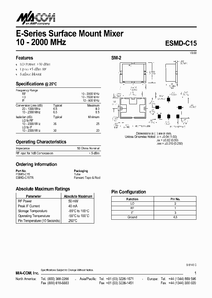 ESMD-C15_317856.PDF Datasheet