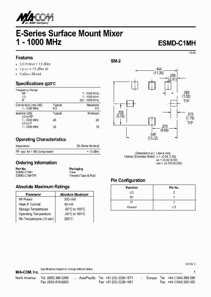 ESMD-C1MH_317858.PDF Datasheet