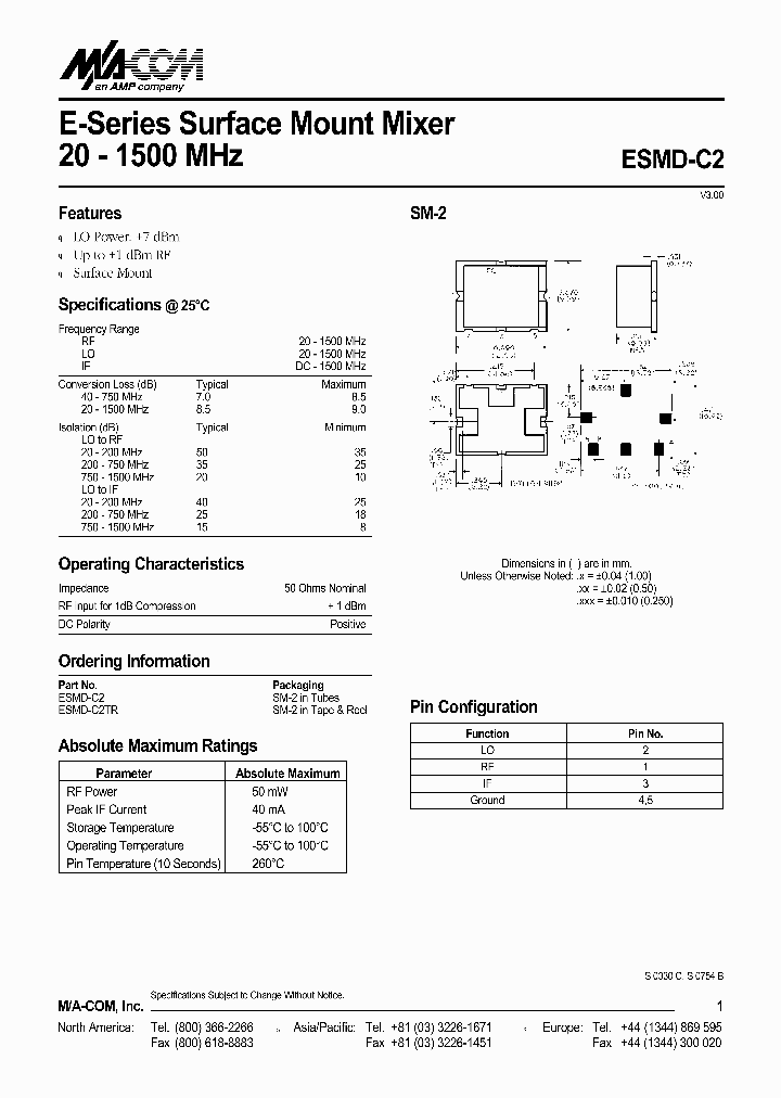 ESMD-C2_317860.PDF Datasheet