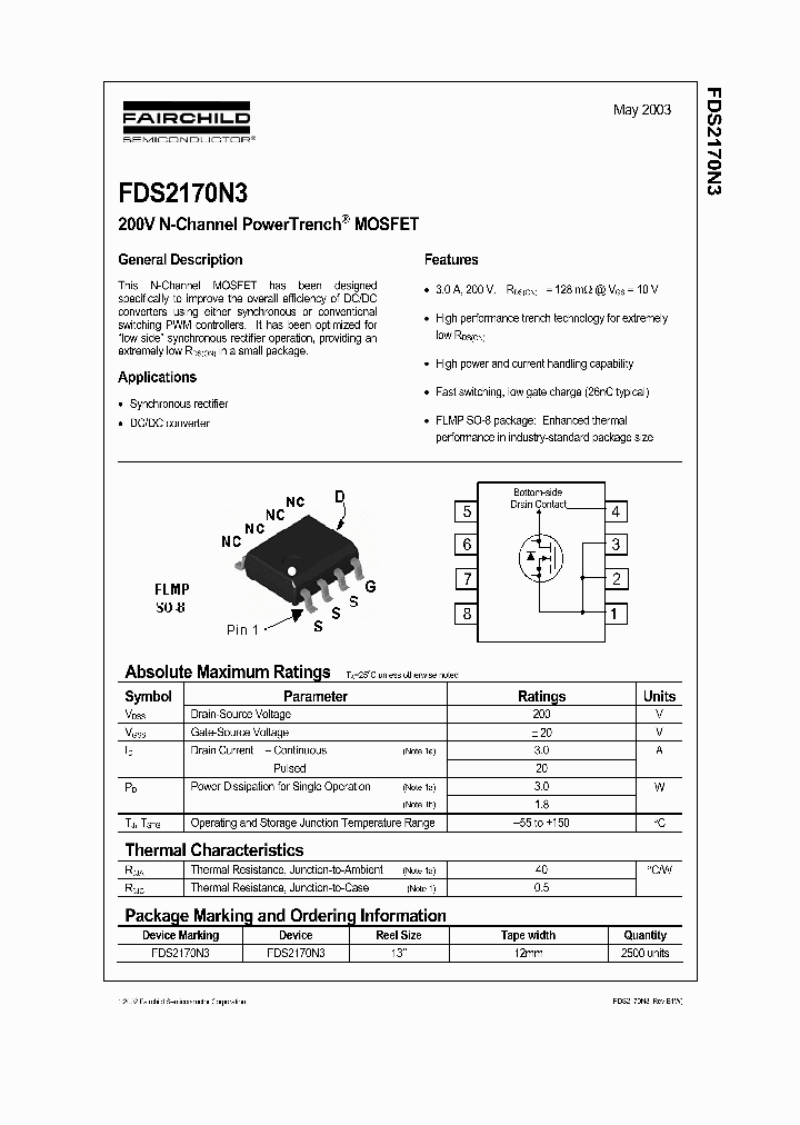 FDS2170N3_361731.PDF Datasheet