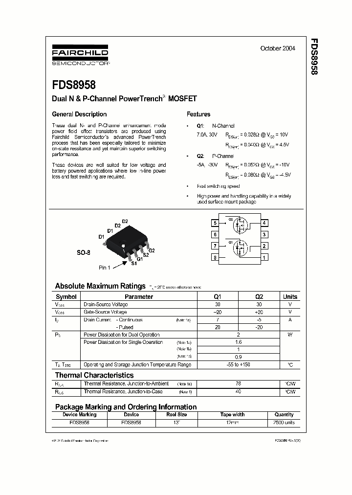 FDS8958_344134.PDF Datasheet